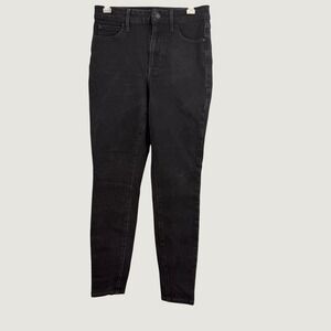 Guess 1981 Skinny Jeans Womens 26 Black High Rise Stretch Denim 28 Inseam